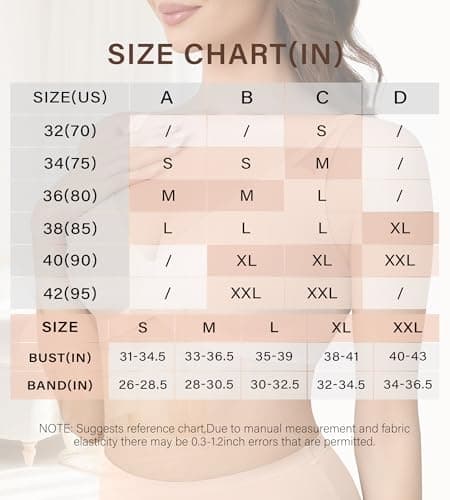 DEANGELMON Wireless Bras for Women Supportive Mesh Straps Bra Seamless Full Coverage No Underwire Comfort Everyday Bras(Pink,M) - Thumbnail 6