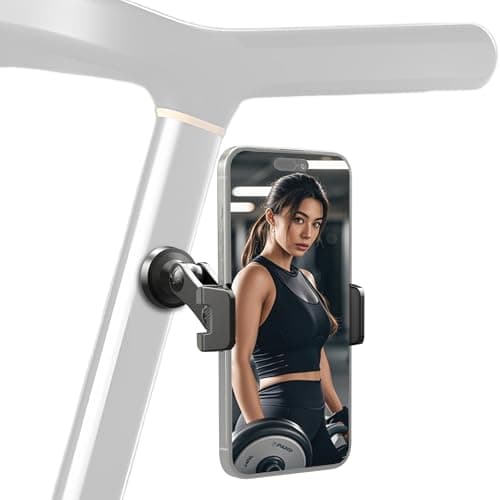 Wooerdacks Magnetic Phone Holder |Gym Cart Series |360° Magnetic Phone Mount |Rotating Fitness Mount |Universal Metal Surface Compatibility|Accommodates 3.1"-4" Phones (Long-EU) - Image 1