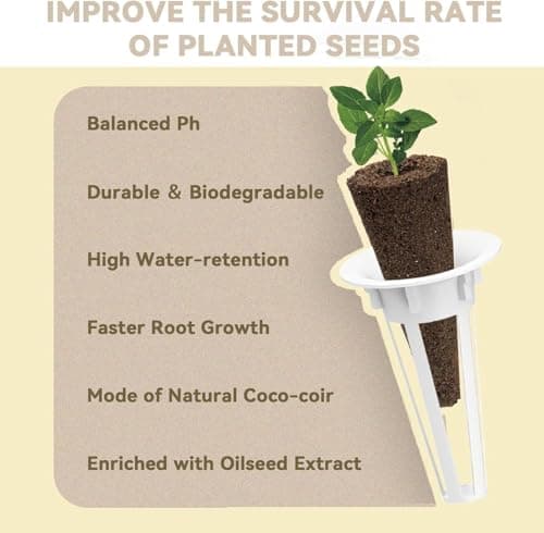 inbloom Salsa Seed Pod Kit for Aerogarden Hydroponics Growing System Kit, 7-Pods (350+ Seeds Included Cherry Tomato, Pepper & Cucumber), Grow Anything Hydroponic Supply for IDoo Ahopegarden - Thumbnail 4