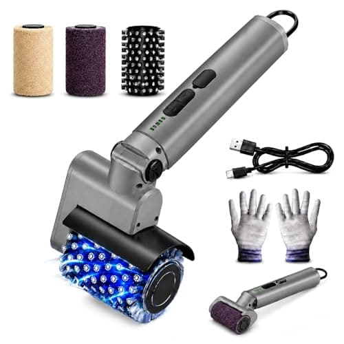 Upgraded Cordless Electric Grill Brush, Electric Grill Cleaner for Outdoor Grill & Electric BBQ Grill Brush with Powerful Motor, Rechargeable, Adjustable Angle – Perfect for Removing Burnt-On Grease