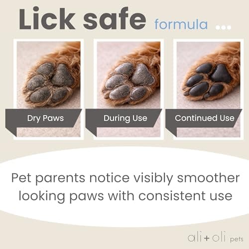 Ali+Oli Pets Paw & Nose Balm for Dogs – Daily Paw Care Grooming Balm with Organic Oils – Gentle Moisturizing Balm for Dry, Rough Paw Pads - Thumbnail 3