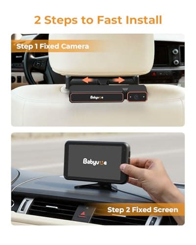 Babyvue BV6 Wireless Car Baby Monitor & BV2 Car Baby Monitor - Thumbnail 4