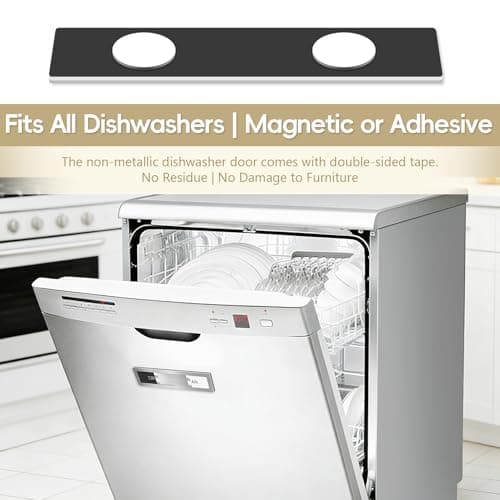 Dishwasher Magnet Clean Dirty Sign, Stainless Steel Magnetic Clean Dirty Dishwasher Sign,Matte Brushed Surface Cleaning/Dirt Indicator with Strong Magnet, Home Kitchen Organizer (Brushed Silver) - Thumbnail 4