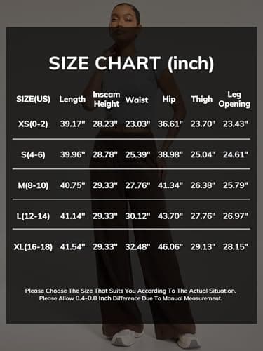 ATHMILE Navy Blue Sweatpants Womens Wide Leg High Waist Baggy Lounge Casual Pants Fall Winter Spring Clothes with Pockets - Thumbnail 6