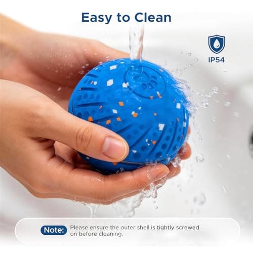 Smart Interactive Dog Toys for Small Medium Dogs, Automatic Moving Dog Toy Ball 3-Modes with Lights, Motion Activated Rolling & Rotating Bouncy Toy for Dogs to Keep Them Busy, E-TPU Material, Blue - Thumbnail 6