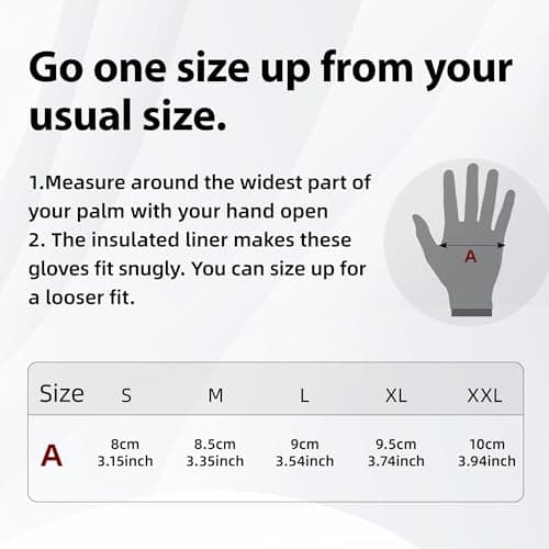 Schwer 3 Pairs Winter Work Gloves with 3/4 Double-Dipped Coating, Thermal Insulated Gloves with Grip & Abrasion Resistance, ANSI A2 Cut Resistant Warm Glove for Cold Weather, Snow, L, CR3313 - Thumbnail 4