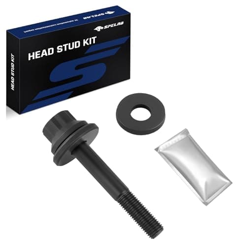 SPELAB Harmonic Balancer Damper Bolt Compatible with Chevrolet, Compatible with GM GEN III IV LS 4.8-6.2L, Balancer Bolt & Assembly Lubricant - Image 1