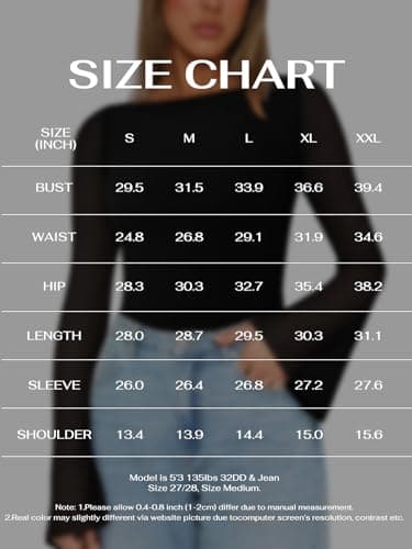 REORIA Women’s Fall Trendy Sexy Boat Neck Long Sleeve Sheer Mesh Slimming Going Out Bodysuit Tops For Vacation Black Small - Thumbnail 6