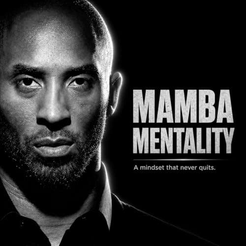 VYPEROCK Kobe Bryant Motivation Painting Wall Art Mamba Mentality Philosophy Poster and Print, Life Slogen Wall Art Quotes Decor Canvas for Boy's Room Bedroom Home Decor, 16x20inch - Thumbnail 3