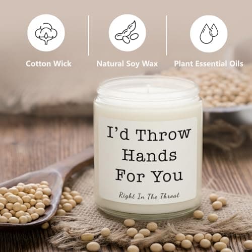 Gifts for Women, Birthday Gifts for Women, Unique Friendship Gift for Womens, Best Friend, Her, Sister, Bestie, Girlfriend, Mom, Funny Scented Candle with Replaceable Stickers - Thumbnail 4