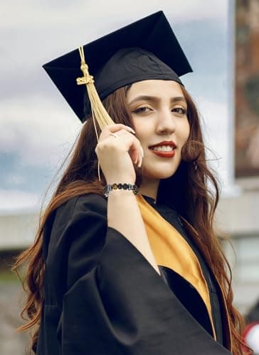 Ediseng Class of 2026 Graduation Gifts,Beaded Bracelets for Men,Cool Graduation Bracelets for College/High School/Middle School/Masters Degree/8th Grade/5th Grade - Thumbnail 4