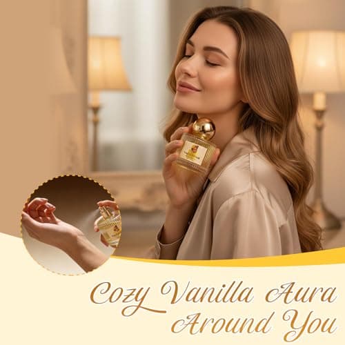 Jgppe Vanilla Musk Perfume for Women, 1.7 fl oz Eau de Parfum Spray, Long Lasting Sweet Warm Vanilla Scent, Gourmand Perfume Gift for Women - Thumbnail 3