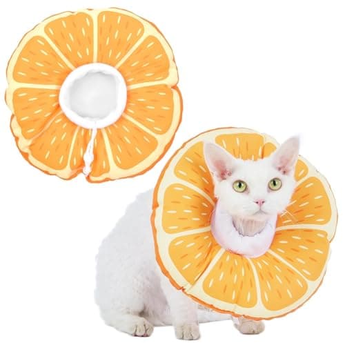 Hoopttay Cat Cone Collar Soft, Medium Waterproof Cat Recovery Collar for Wound Healing After Surgery or Neutering Alternative to Elizabethan Collars Medical Neck Cone for Cats and Puppies - Image 1
