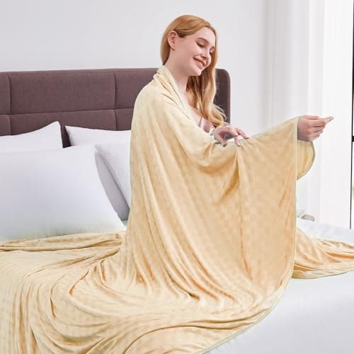 Topcee Cooling Blanket, Summer Cooling Blankets for Hot Sleepers, Arc-Chill Q-Max>0.5 Cool Fiber, Oeko-TEX 100% Certified, Soft, Breathable, Double-Side Bed Throw,Keep Cool for Adults Kids 60"x90"