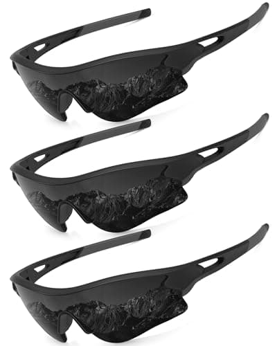 KALIYADI Sports Sunglasses Polarized Sunglasses-Men: Mens Sun Glasses with UV400 for Golf Running Fishing - Image 1