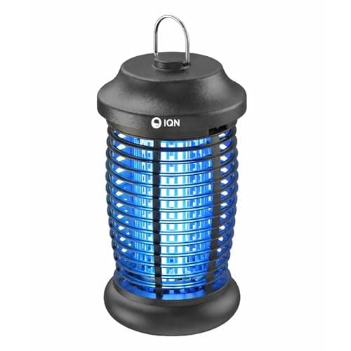 Bug Zapper Outdoor,15w Electric Mosquito Zapper with LED Light for Indoor,4200V Insect Fly Zapper Waterproof with 8.92ft Power Cord,Fly Trap Outdoor for Home,Patio,Backyard,Garden,Camping