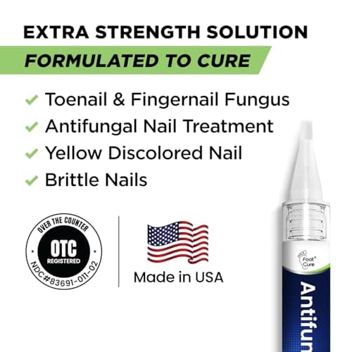 Footcure Antifungal Nail Treatment Pen – Extra Strength Toenail Fungus Treatment, 25% Undecylenic Acid for Toenails & Fingernails, Nail Fungus Repair Pen with Tea Tree & Oregano Oil, Made in USA - Thumbnail 2