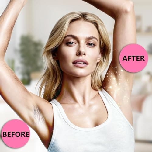 hoyesch 60 PCS Wax Strips - 40 Facial & 20 Body Waxing Kit for Women’ s Hair Removal,Wax Strips for Face,Eyebrow,Body, Arms, Legs, Chest, Back, Bikini/Brazilian Waxing Strips & 4Calming Oil Wipes - Thumbnail 2