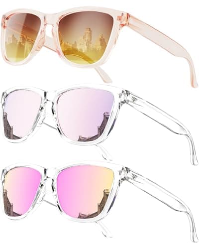 QALLY Sunglasses-women Polarized Sunglasses-womens: Trendy Sun Glasses polarized UV400 Protection Fashion Sun glasses - Image 1