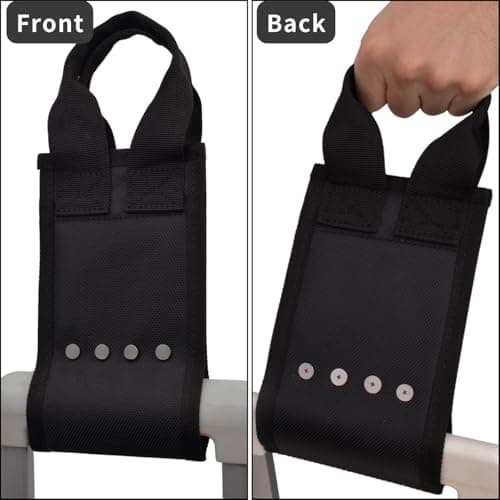 Luggage Handle Extenders, Solve Uncomfortable Reaching by Adding 10" to Existing Handles for Tall Travelers, Universal Luggage Handles Replacement Parts, Luggage Straps for Suitcase Carry-On Bags - Thumbnail 5
