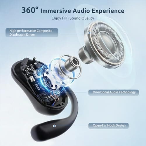 ZOOBELIO AI Translation Earbuds Real Time - 164 Languages Translator Earbuds with 8 Modes, 80H Battery Life 5-in-1 Translating Headphones Bluetooth Wireless for Travel Business Learning - Thumbnail 6