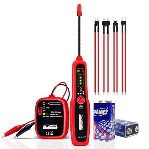 AWBLIN Wire Tracer Automotive Electrical Open & Short Finder Circuit Tester Wire Breaker Finder Fault Probe Cable Tracker Electrical DC 6-42V - Image 1