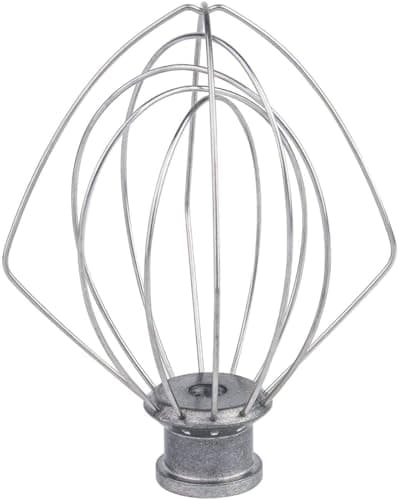 KITCHPOWER K45WW Wire Whip Attachment for Tilt-Head Stand Mixer for KitchenAid Stainless Steel Egg Cream Stirrer, Flour Cake Balloon Whisk - Image 1