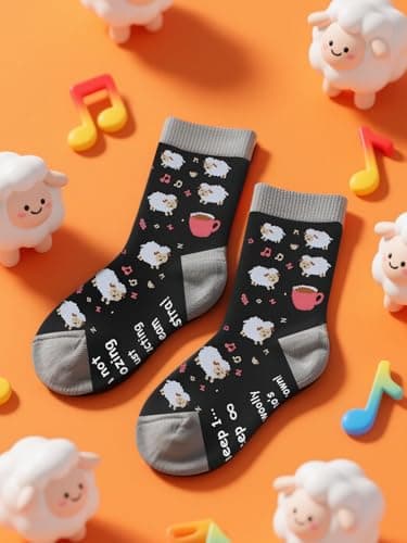 Biswitif Dad Gifts Funny Sleeping Socks, Birthday Fathers Day Christmas for Men Him - Cool Novelty Stocking Stuffers with I'm Not Snoozing Saying - Thumbnail 2