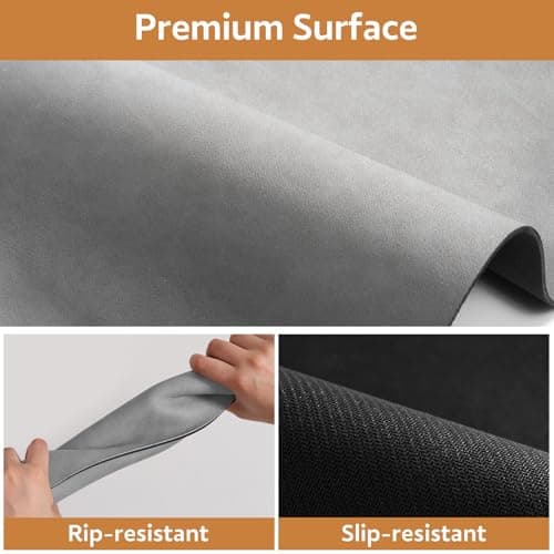 Absorbent Dog Food Mat-Cat Dog Mat for Food and Water Bowl, Quick Dry Pet Food Mat, No Stains Dog Feeding mat, Dog Accessories Pet Supplies Mat-Dog Water Bowl Mat for Messy Drinkers - Thumbnail 5
