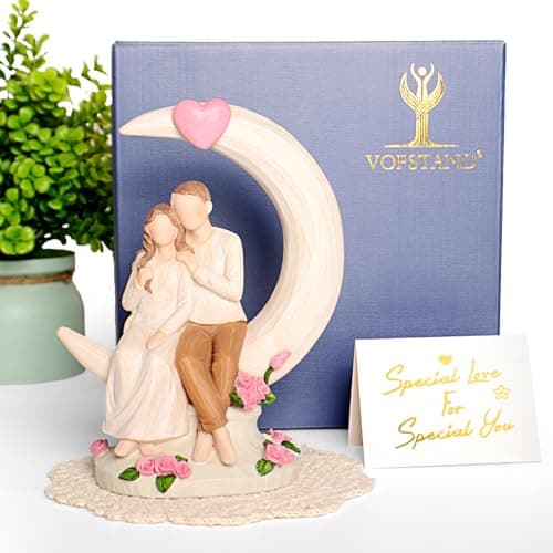 Vofstand Wedding Anniversary Figurine Gifts for Couple - Thumbnail 5