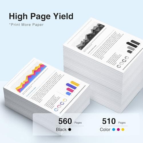 Starink LC401XL Ink Cartridges for Brother Printer High Yield 5 Pack, Compatible Replacement for Brother LC401 Ink Cartridges for Brother MFC-J1010DW MFC-J1170DW MFC-J1012DW MFC-J1800DW - Thumbnail 5