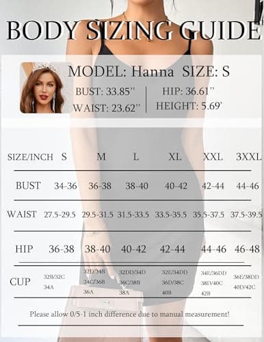 Avidlove Chemise Sexy Lingerie Halter Dress Slip Nightgown Sleepwear for Women Black XXXL - Thumbnail 6