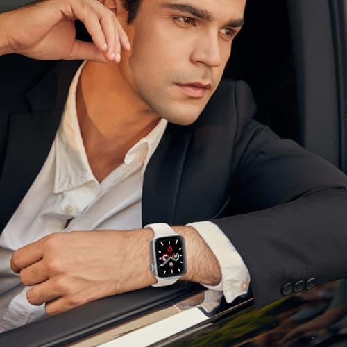 Sport Band Compatible with Apple Watch Bands 40mm 38mm 41mm 42mm 44mm 45mm 49mm for Women Men,Soft Silicone Waterproof Replacement Strap for Apple Watch Series 11 10 9 8 7 6 5 4 Ultra 3 2 1 SE - Thumbnail 5