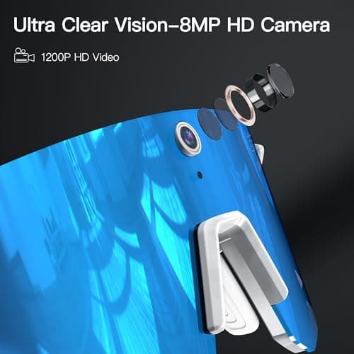 Sport AI Smart Glasses with Camera and EIS Stabilization, Bluetooth 8MP HD Camera 1200P Video Recording, AI Voice Assistant Photo Recognition, Real-Time Translation, Polarized Lenses Sunglasses - Thumbnail 3