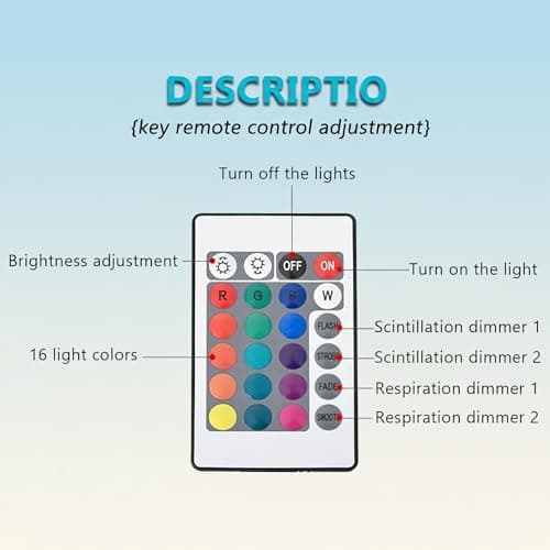 Mavsigak 2026 New Ocean Wave Projector Light, 16 Color Touch & Remote Ocean Lamp, 3D Water Ripple LED Night Light, Romantic Ambient Lighting for Bedroom, Kids Room, Meditation, Relaxation, Home Decor - Thumbnail 5
