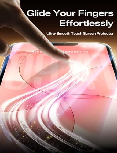 MAGIC JOHN 2PACK 3rd Gen for iPhone 17e/16e Screen Protector, One-Pull Easy Install, HD Clear, Smooth Touch, Auto-Align Screen, 9H Glass - Thumbnail 3