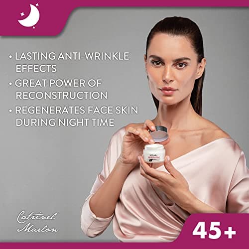Gerovital EVOLUTION Anti-Aging Cream Intense Restructuring With Superoxide Dismutase SOD (The Anti-Aging Super Enzyme), Anti-Wrinkle Effect, Regenerates and Nourishes During the Night, 50 ml - Thumbnail 3