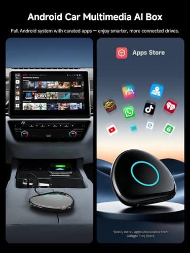 MYATOTO Magic AI Box, Wireless CarPlay/Android Auto Adapter, Car Video Box Supports for Netflix/YouTube/TikTok/TF Card, DriveChat AI Smart Box with GPS/Dual Bluetooth - Thumbnail 5