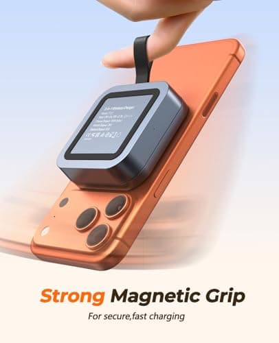 Aoara 3 in 1 Wireless Charging Station for Apple Multiple Devices, Foldable Travel MagSafe Charger Stand with 20W PD Adapter for iPhone 17 16 15 14 13, Apple Watch, AirPods Pro/4 - Space Grey - Thumbnail 5