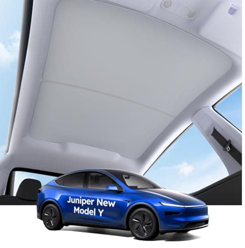 Tesla Model Y Juniper Sunshade [Never Sag] Glass Roof Shade 2025-2026
