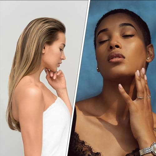 BOGKU 8pcs Nose Rings Titanium Nose Piercings Screw for Women 18G Nose Rings Studs Hypoallergenic Body Piercing Jewelry Set for Women Men - Thumbnail 5