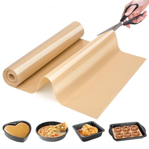 Silicone Baking Mat Roll - Best German Silicone - Heat Resistant Baking Macaron Bread Mat, Non-stick Pastry Mat, Reusable Dough Rolling Mat, Non Slip Countertop Protector Mat, Counter Mat, Oven Mat - Image 1