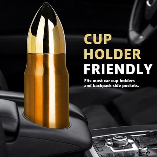 Funslive Gifts for Mens Funny - 34 oz Copper Bullet Tumblers Cup - Fishing Hunting Camping Easter Mens Ideas - Gifts for men Who Have Everything - Mens Husband Him Easter Stocking Stuffers 2026 - Thumbnail 6