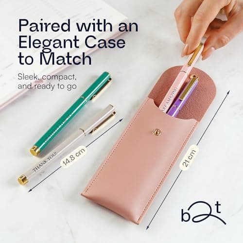 Appreciation Quotes Pen Set - Stocking Stuffer White Elephant Pens with Thank You Quotes, Gift Ready Case - Perfect for Mom, Sister, Christmas, Holiday Party, Coworker, Teacher, Employee Gratitude Day - Thumbnail 5