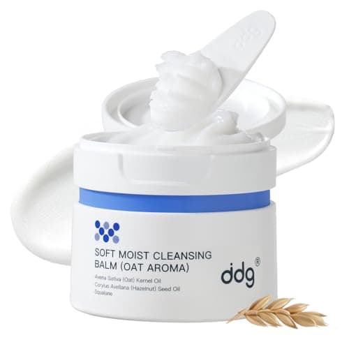 ddg Soft Moist Cleansing Balm,Makeup Remover Balm for Sensitive Skin,Eye Makeup Remover & Facial Cleanser for Waterproof Makeup Removal,Oil Based Balm,Nourishing & Hydrating,3.38 fl oz/100ml - Image 1