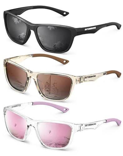 KALIYADI Polarized Sunglasses Men Womens-Sunglasses: Sun Glasses Lightweight Frame for Driving Fishing UV400 Protection - Image 1