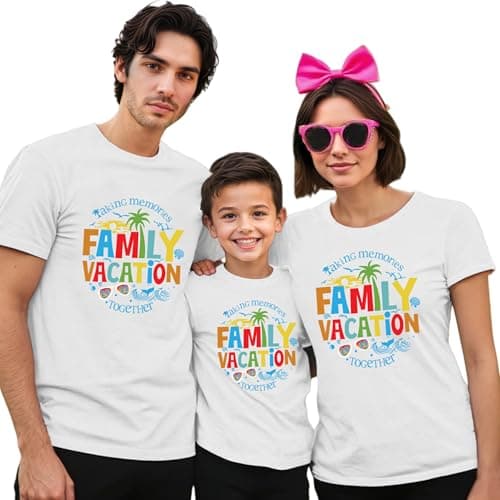 Family Matching Shirt Family Matching Outfits Vacation Shirts Cruise Ship Tee Summer Trip Tops - Image 1