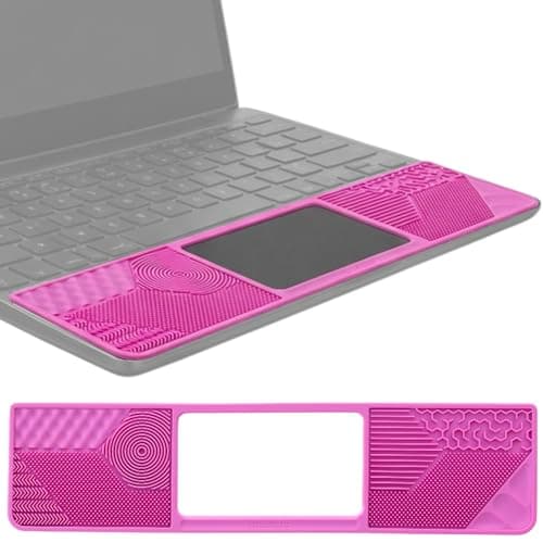 Student ChromebookⓇ Gidget: Silicone Sensory Mat/Palm Rest Compatible with Most Student ChromebookⓇ Models – Textured Fidget Pad for Discreet Focus and Comfort – by Gyre & Gimble