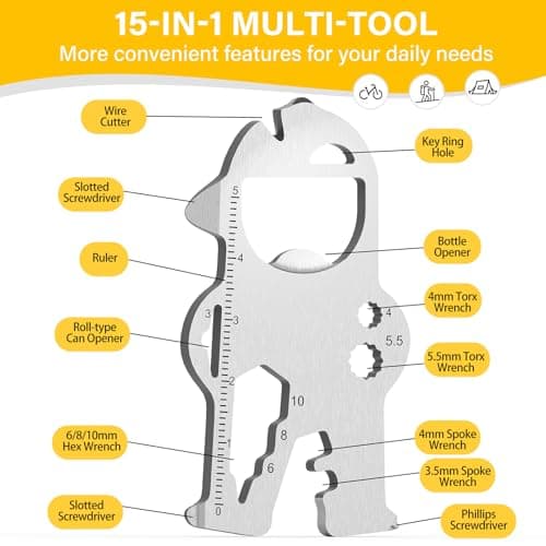 Funny Gift Ideas for Teen Boys - Unique Administrative Professionals Day Gifts, Office Appreciation Gift for Coworkers, Small EDC Pocket Tool for Dad Boyfriend Husband, Cool Just Because Gifts for Him - Thumbnail 2
