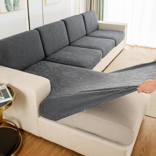 UWWGKK Modular Sofa Cover Sectional Couch Slipcovers for Dogs Pet Friendly - Image 1